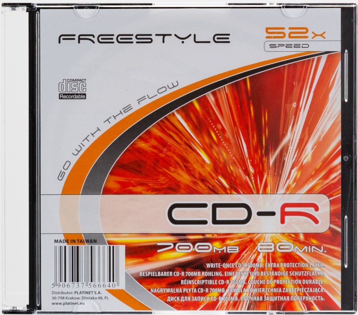 Omega toorikud Freestyle CD-R 700MB 52x karbis