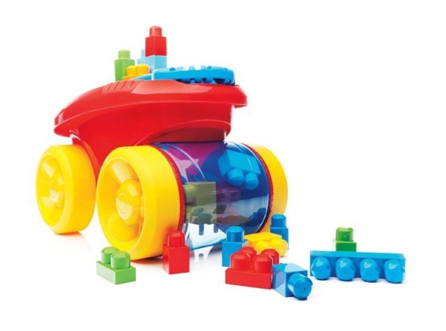 Mega Bloks klotsivagun Scooping Wagon CNK34 sinine