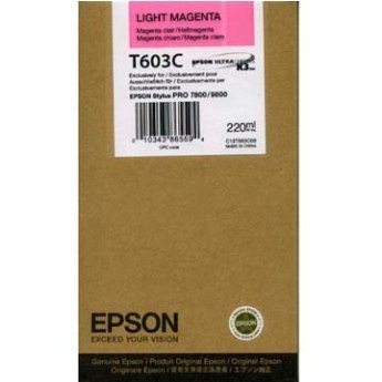 Epson tindikassett T603C helemagenta
