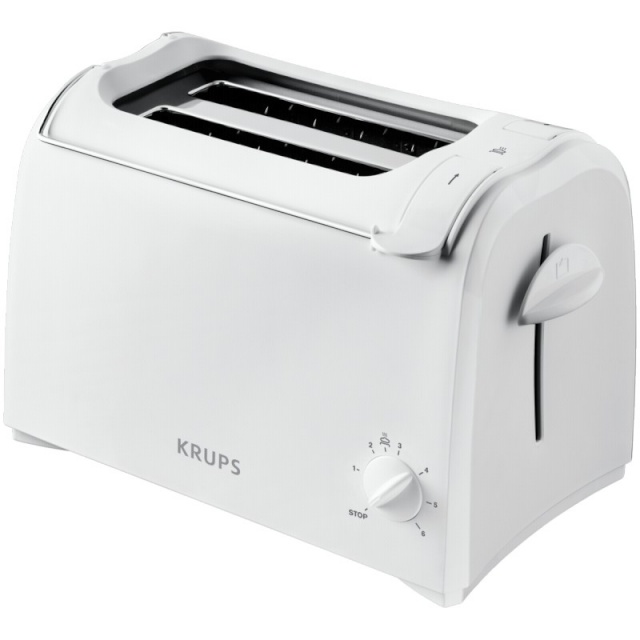 Krups röster ProAroma KH 1511 Toaster, valge