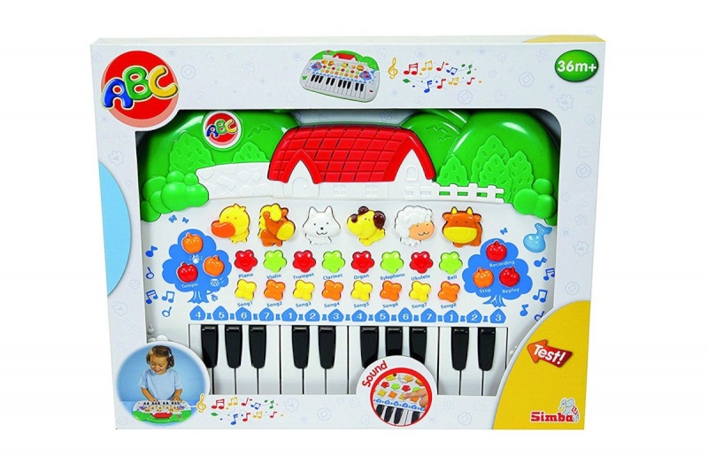 Simba klaver lastele ABC Keyboard with Animals