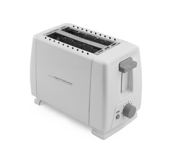 Esperanza röster EKT001 Toaster, valge