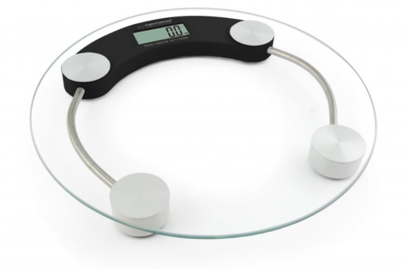 Esperanza vannitoakaal JUKARI EBS007K Digital Personal Scale, läbipaistev