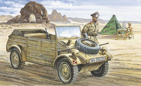 Italeri liimitav mudel VW Type 82 Kübelwagen