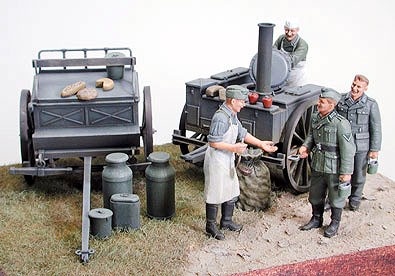 Tamiya liimitav mudel German Field Kitchen Scenery