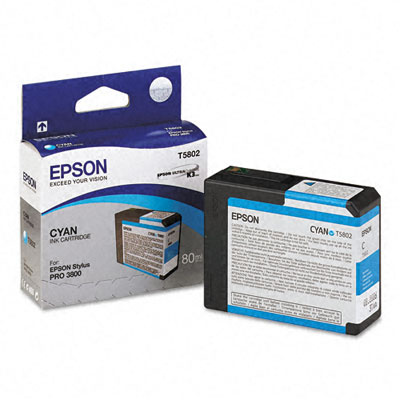 Epson tindikassett T5802 tsüaan