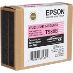 Epson tindikassett T580B hele magneta
