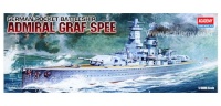 Academy liimitav mudel Battleship Admiral Graf Spee
