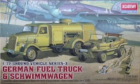 Academy German Fuel Truck & Schwimmwagen