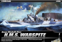 Academy liimitav mudel H.M.S. Warspite