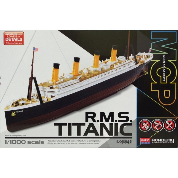 Academy liimitav mudel R.M.S TITANIC MCP