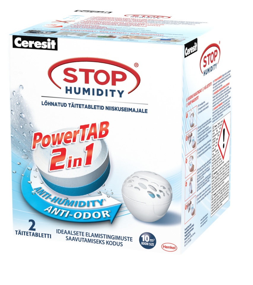 Stop Humidity PEARL niiskuseimaja täitetablett - Neutraalne 2x300 g
