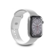 Puro Icon Silicone Strap for Apple Watch 42mm/44mm/45mm/49mm - White (2tk)