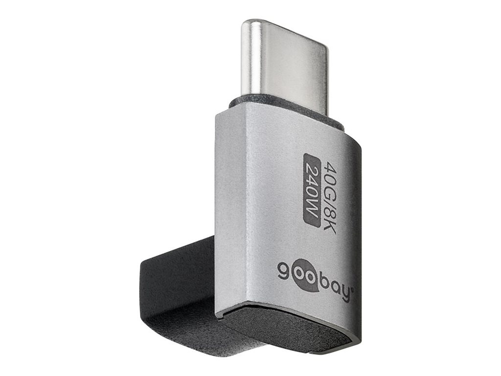 Goobay 74444 USB-C Vertical 90° Short, USB4 | Goobay