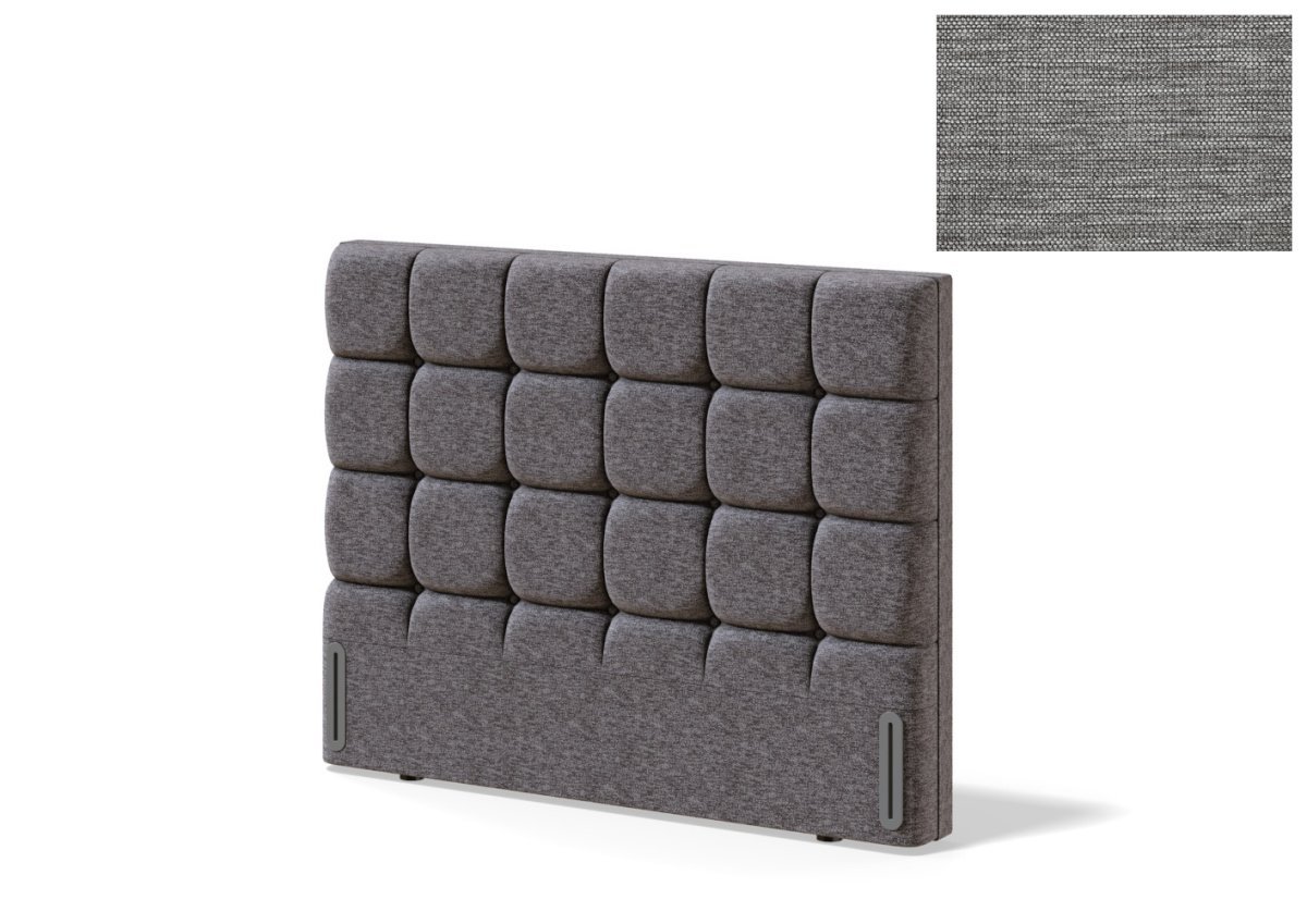 Sleepwell voodiots RED/BLACK CUBE, 161x10x126.5cm, MANGO helehall