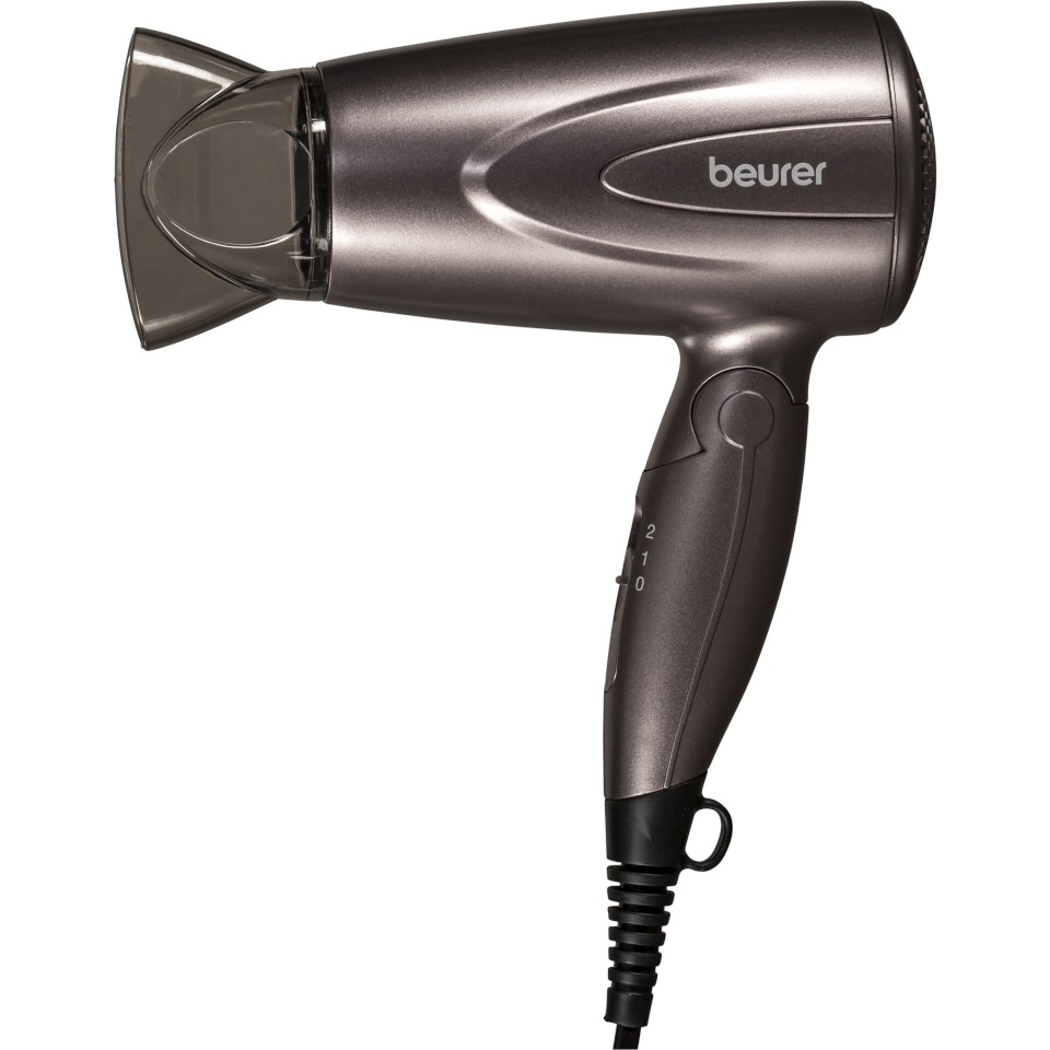 Beurer föön HC 17 Foldable Compact Hair Dryer, pruun