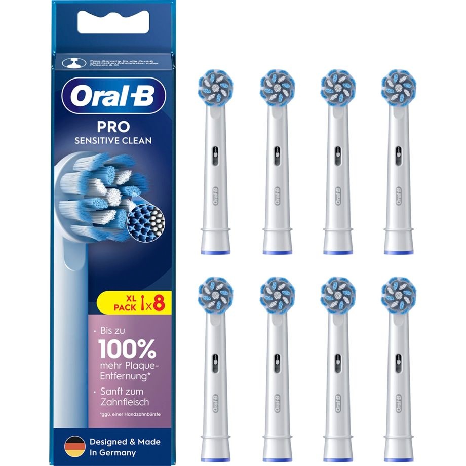 Braun lisaharjad Oral-B Pro Sensitive Clean Brush Heads, 8tk