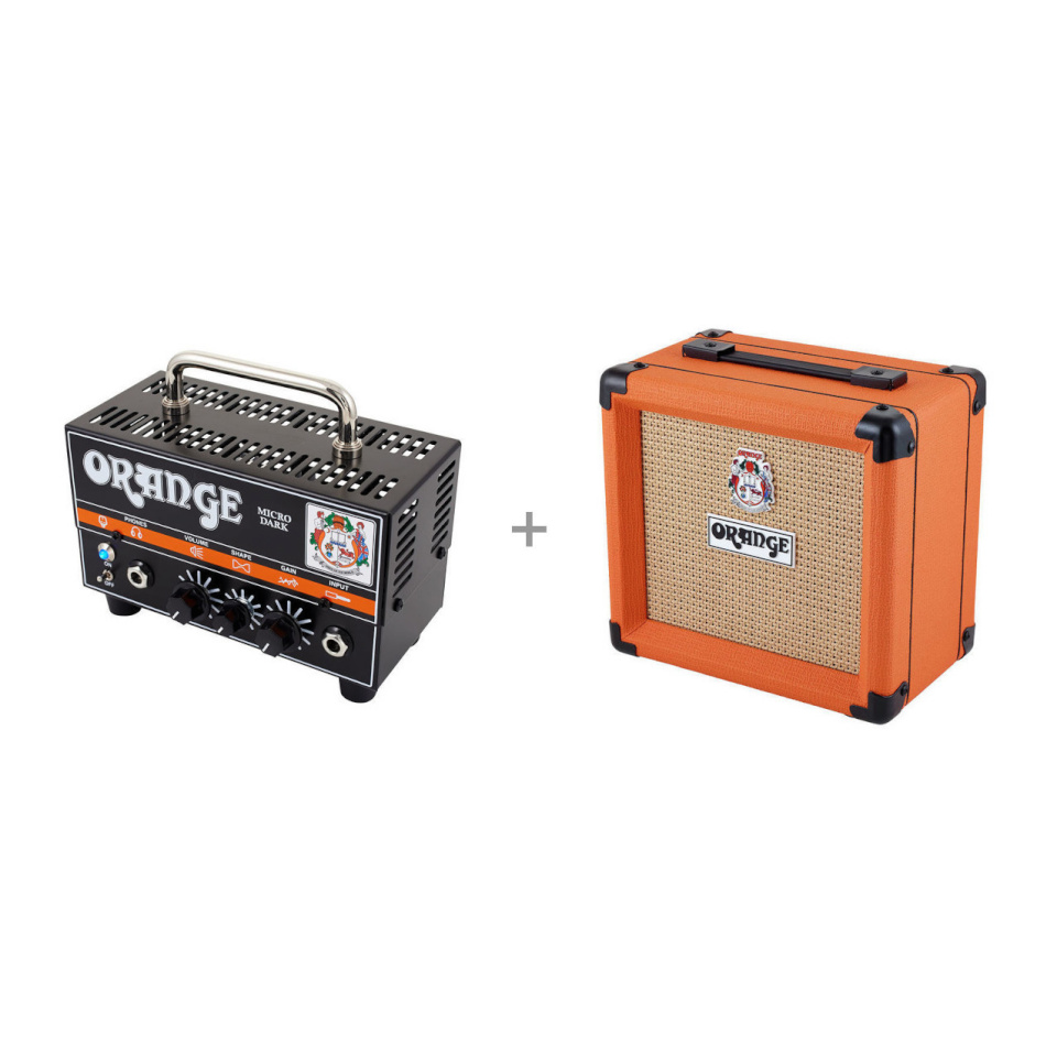 Orange kitarrivõimendi Micro Dark + PPC108 komplekt