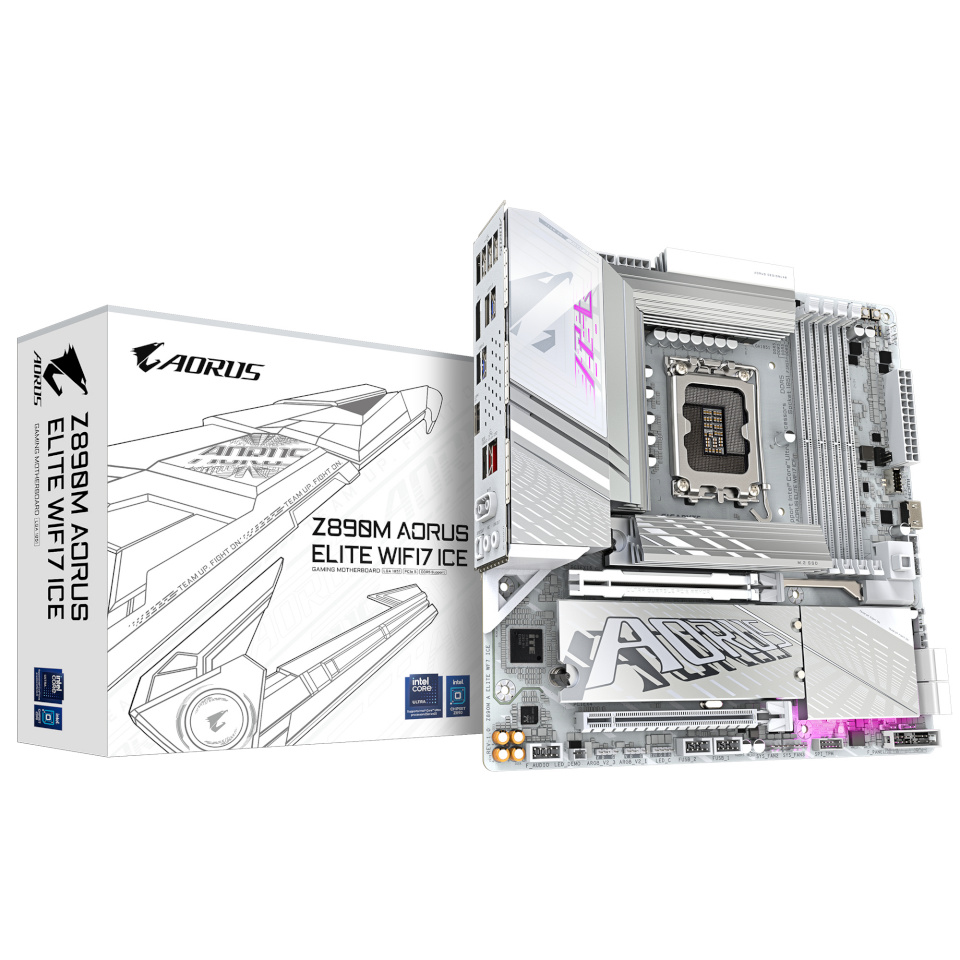 Gigabyte emaplaat Z890M A Elite WF7 ICE Z890, S1851, mATX DDR5