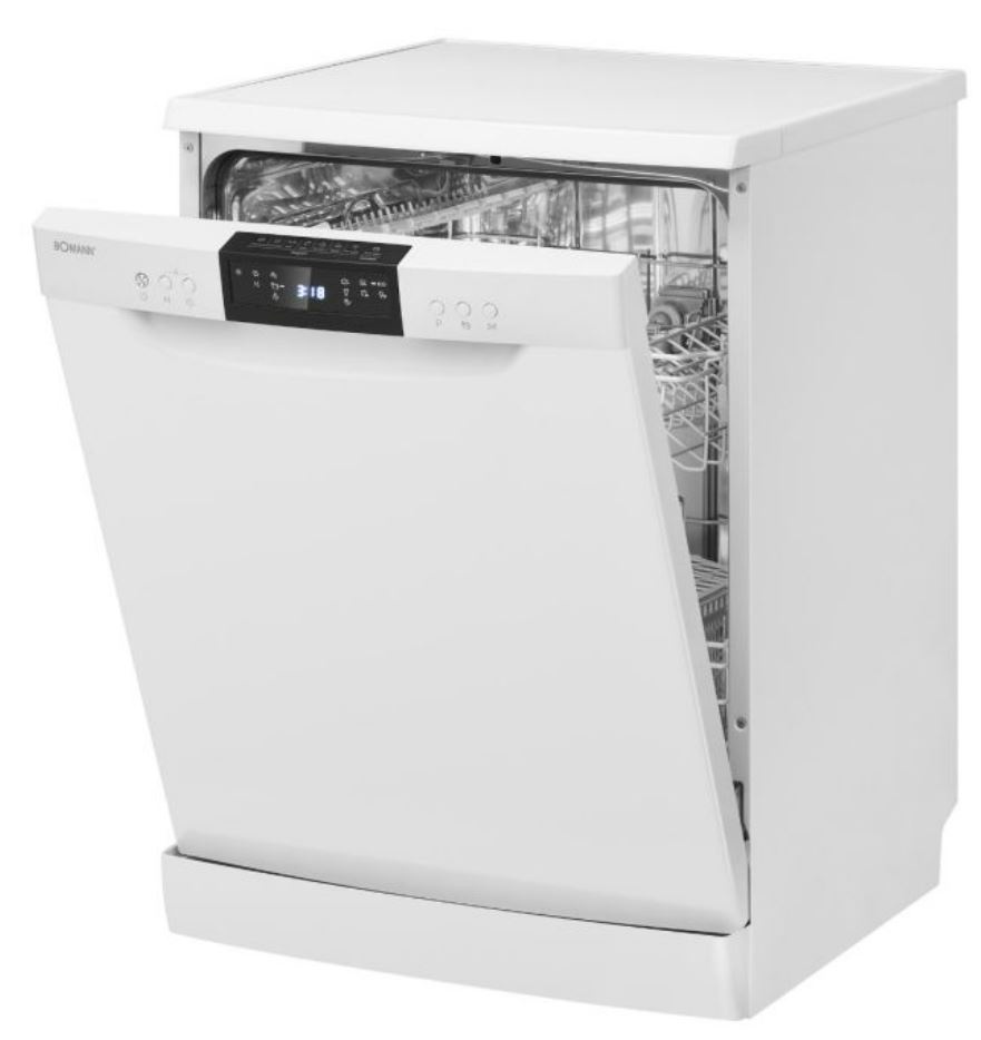 Bomann nõudepesumasin GSP7419W Dishwasher, valge