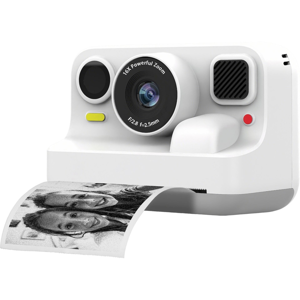 Denver polaroid kaamera Kids Camera with Printer KPC-1374BTW, valge