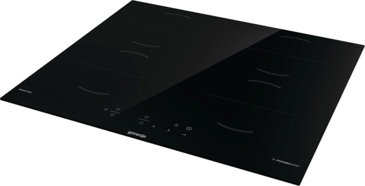 Gorenje pliidiplaat GI6401BSCE Hob, Induction, Width 59 cm, 4 cooking zones, Touch Control, must