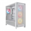 Corsair korpus Midi FRAME 5000D RS ARGB Airflow Case, valge