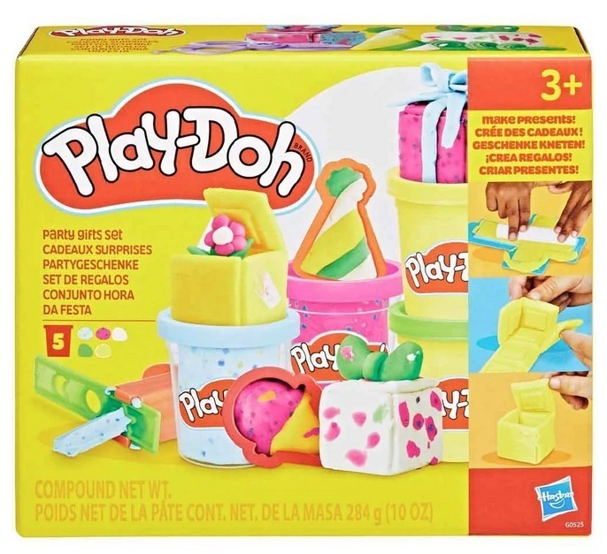 Play-Doh voolimiskomplekt sünnipäevateemalised tööriistad,