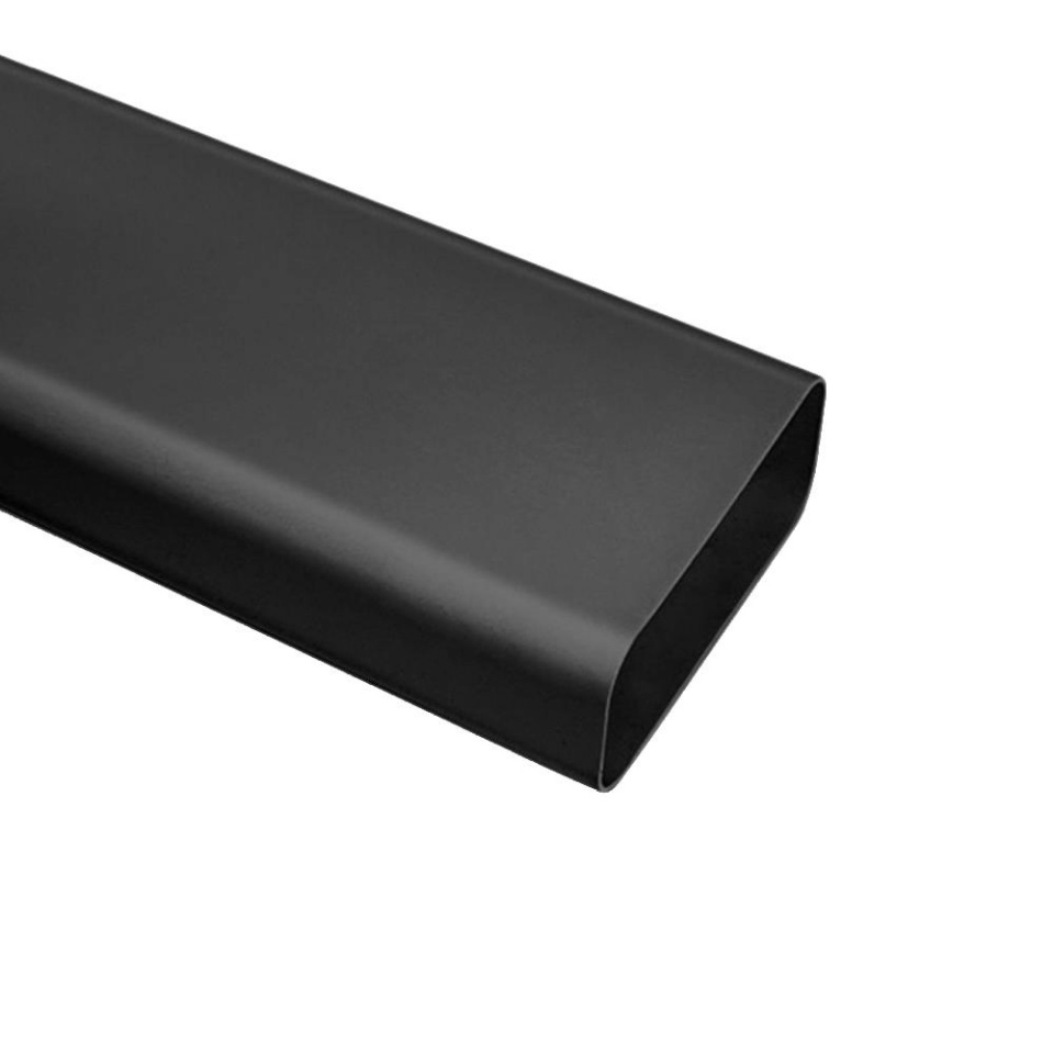 Elica tarvik õhupuhastile BLACK RECT. FLAT PIPE 222x89x500