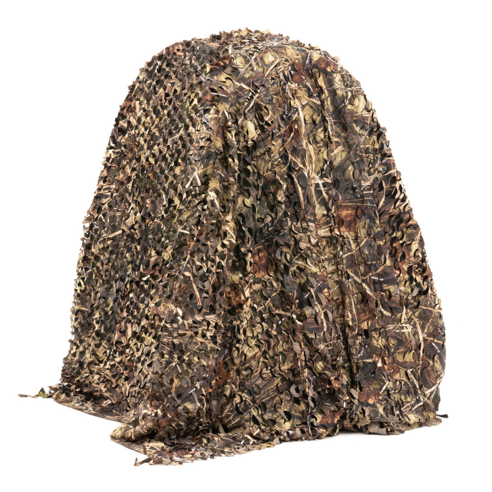 Buteo Photo Gear varjevõrk 3D-Leaf Camouflage Net Reed 2,4x3,0m, pilliroog