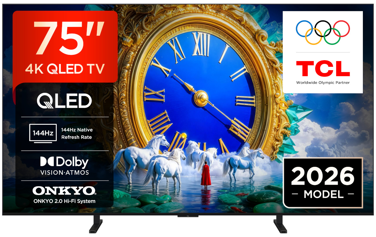 TCL teler 75" A400 – 4K QLED Google TV