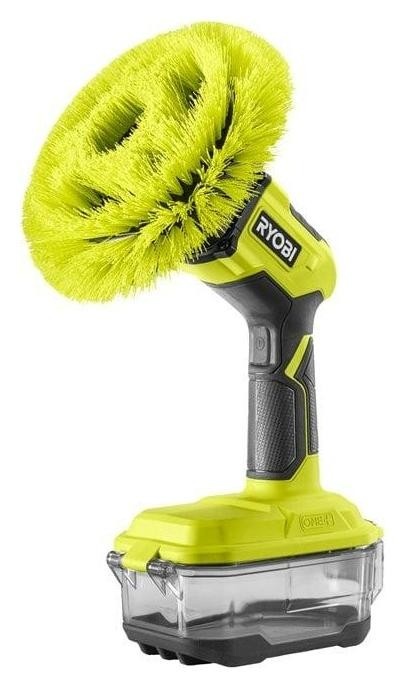 Ryobi poleerimismasin ONE+ Battery-Reinigungsbürste R18CPS-0, Ø 15cm, 18V (roheline/must, ilma aku ja laadijata)