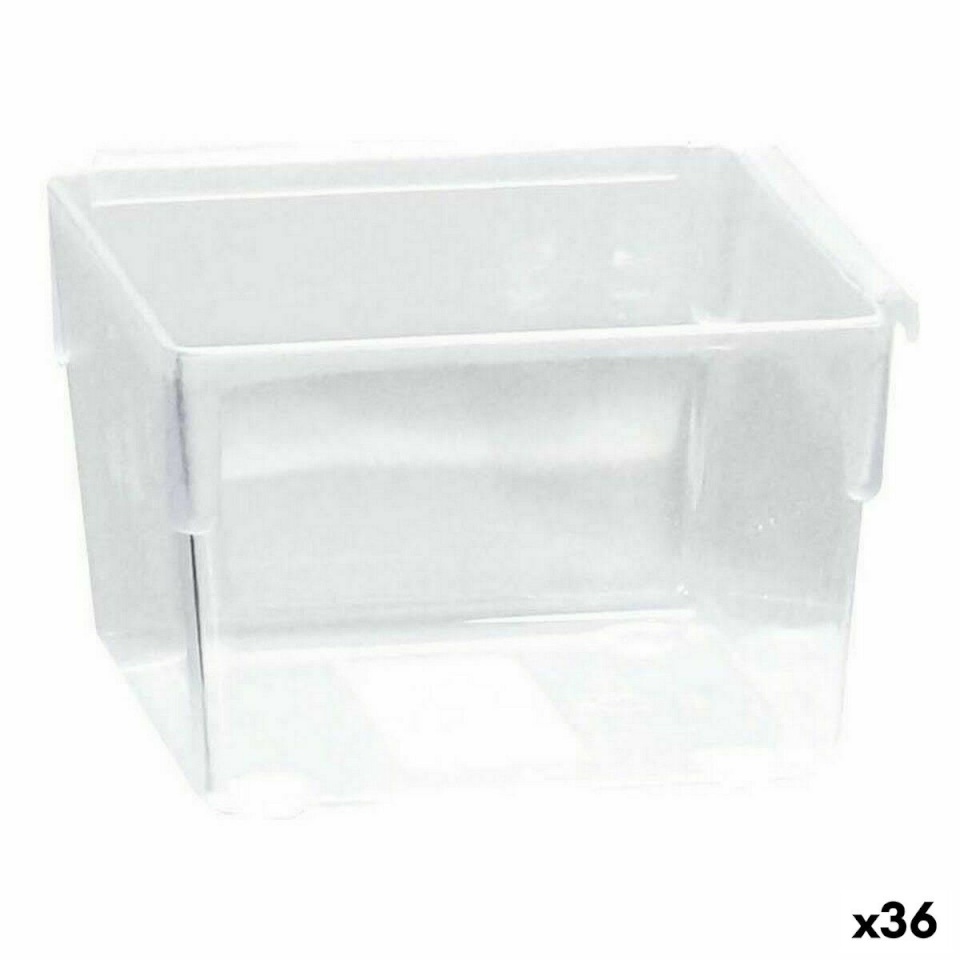 BGB Home Mitmeotstarbeline Karp Modulaarne läbipaistev 8x8x5,3cm (36tk)