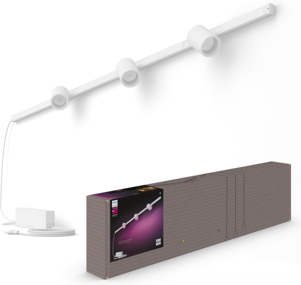 Philips Hue Perifo nutikas siinivalgustite seeria stardikomplekt seinale, valge ja värviline Ambiance, valge