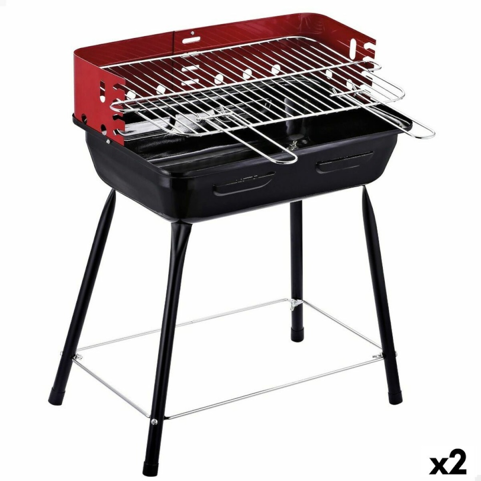 Aktive Kaasaskantav Barbeque-grill Metall 42x54x42cm (2tk)