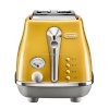 Delonghi röster ICONA Capitals Toaster, 900W, kollane