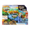 Hot Wheels Car track RacerVerse Jurassic World Crash and Splash Track Set