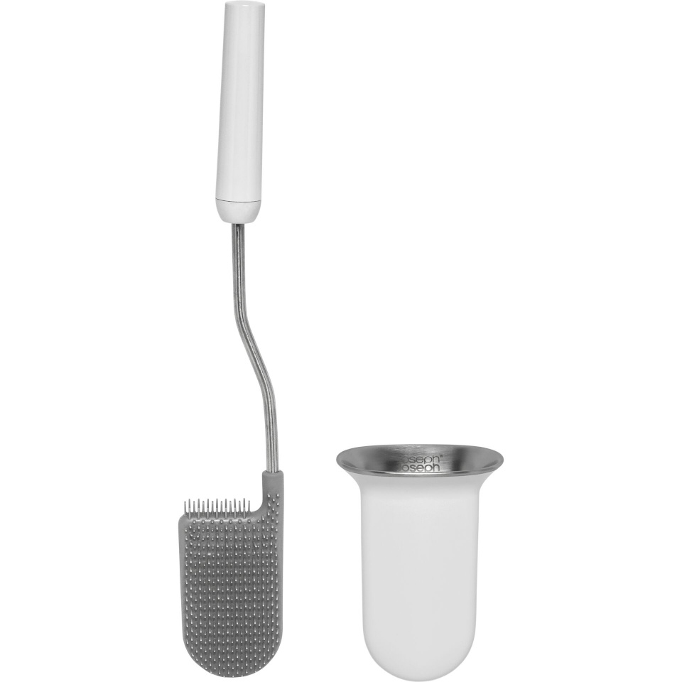 Joseph Joseph tualetihari Flex Wall Toilet Brush with Wall Bracket, valge