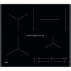 AEG integreeritav induktsioonplaat TO64IC0SFB Series 5000 Hob2Hob Built-In Induction Hob, 59cm, must
