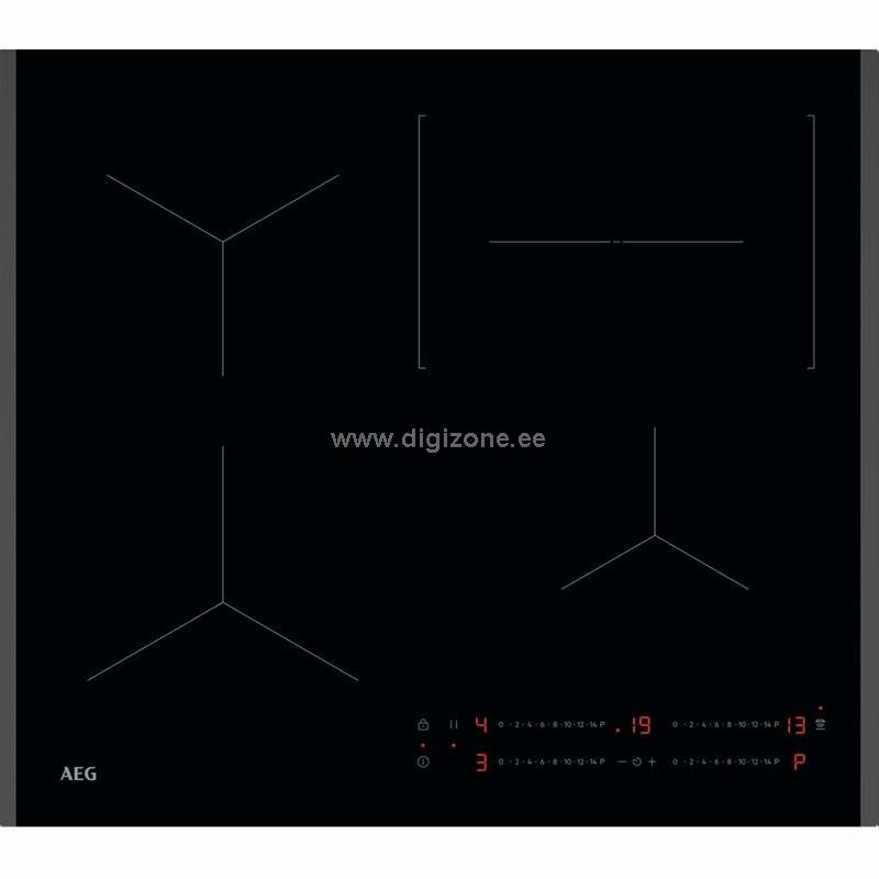 AEG integreeritav induktsioonplaat TO64IC0SFB Series 5000 Hob2Hob Built-In Induction Hob, 59cm, must