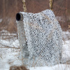 Buteo Photo Gear varjevõrk 3D leafs Camouflage Net Snow 1.5x3 m