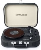 Muse plaadimängija MT-201 DG (USB, AUX), must