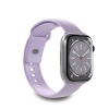 Puro Icon Silicone Strap for Apple Watch 42mm/44mm/45mm/49mm - Lavender (2tk)