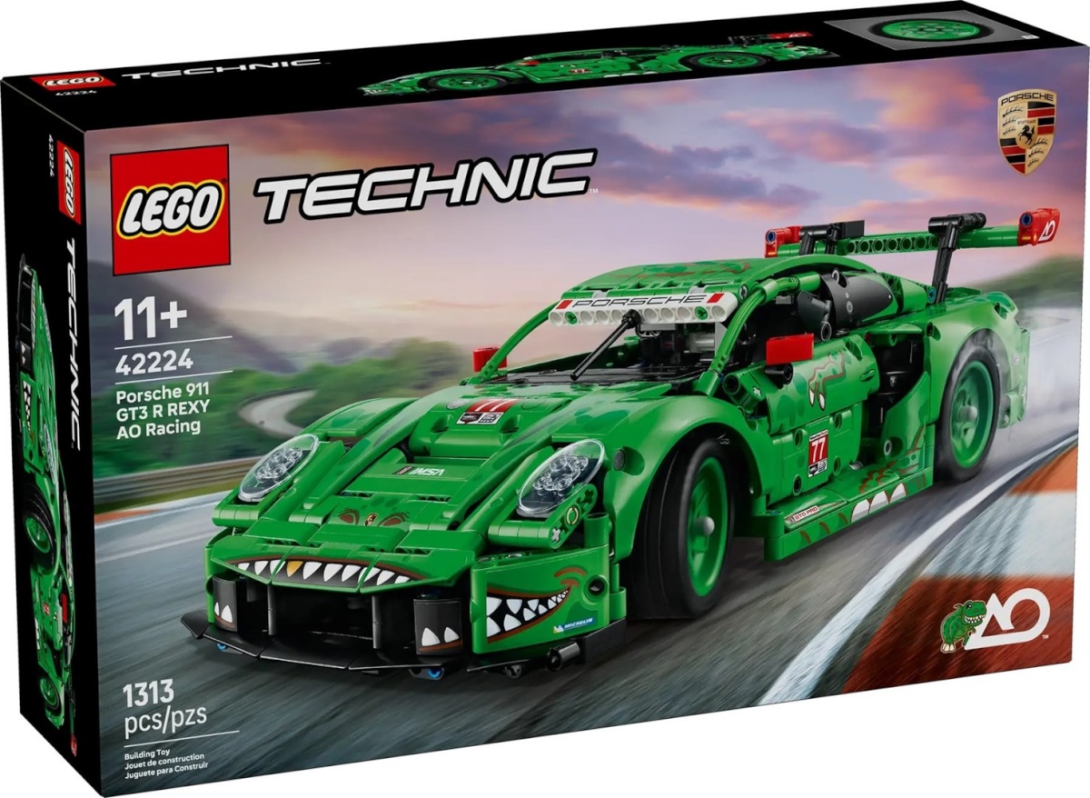 Lego klotsid TECHNIC 42224 Porsche 911 GT3 R REXY AO Racing Car