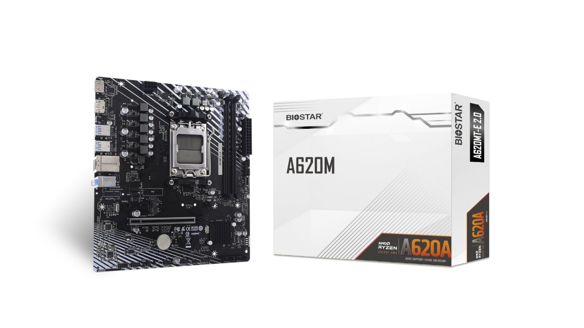 BIOSTAR emaplaat A620MT-E 2.0 motherboard