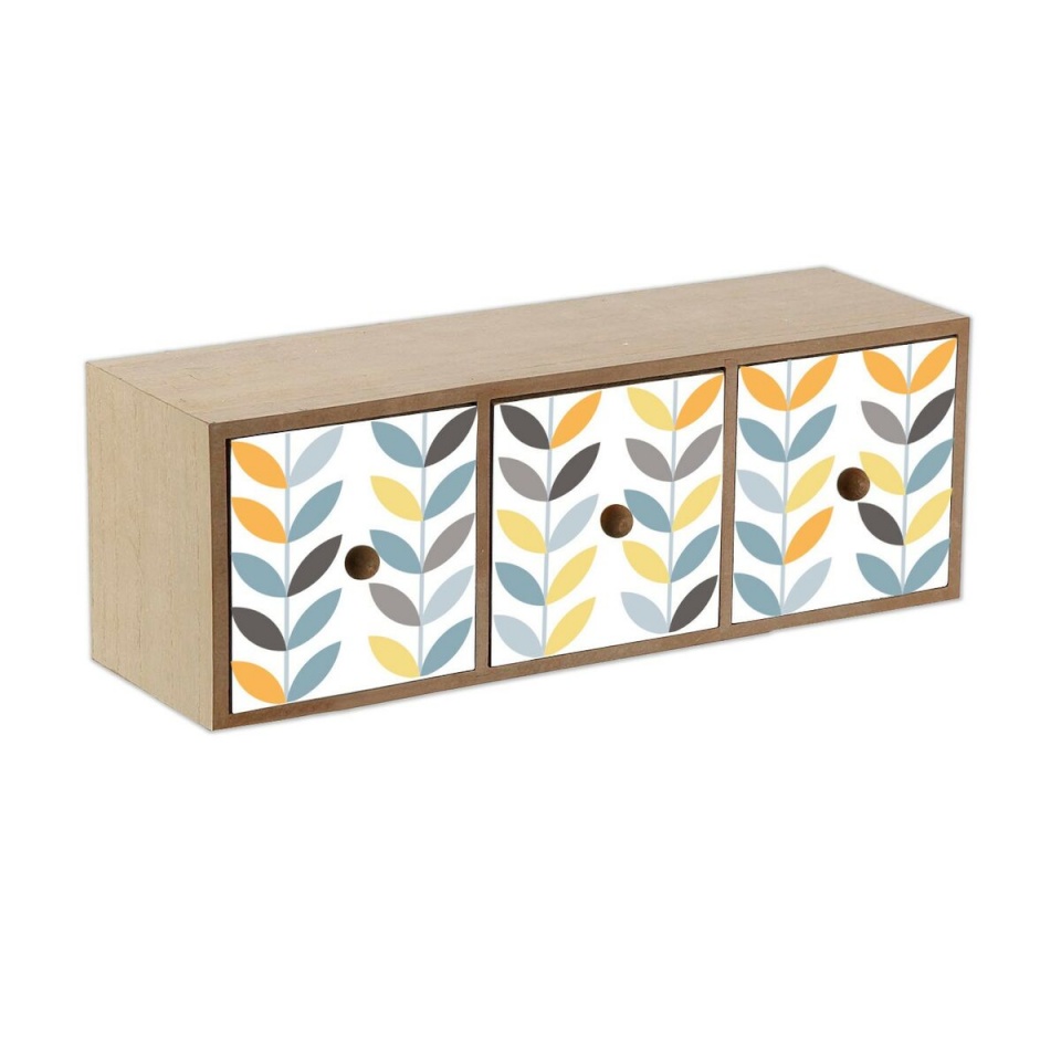 Versa Ehteaegas Erin 11x11x33cm Puit MDF