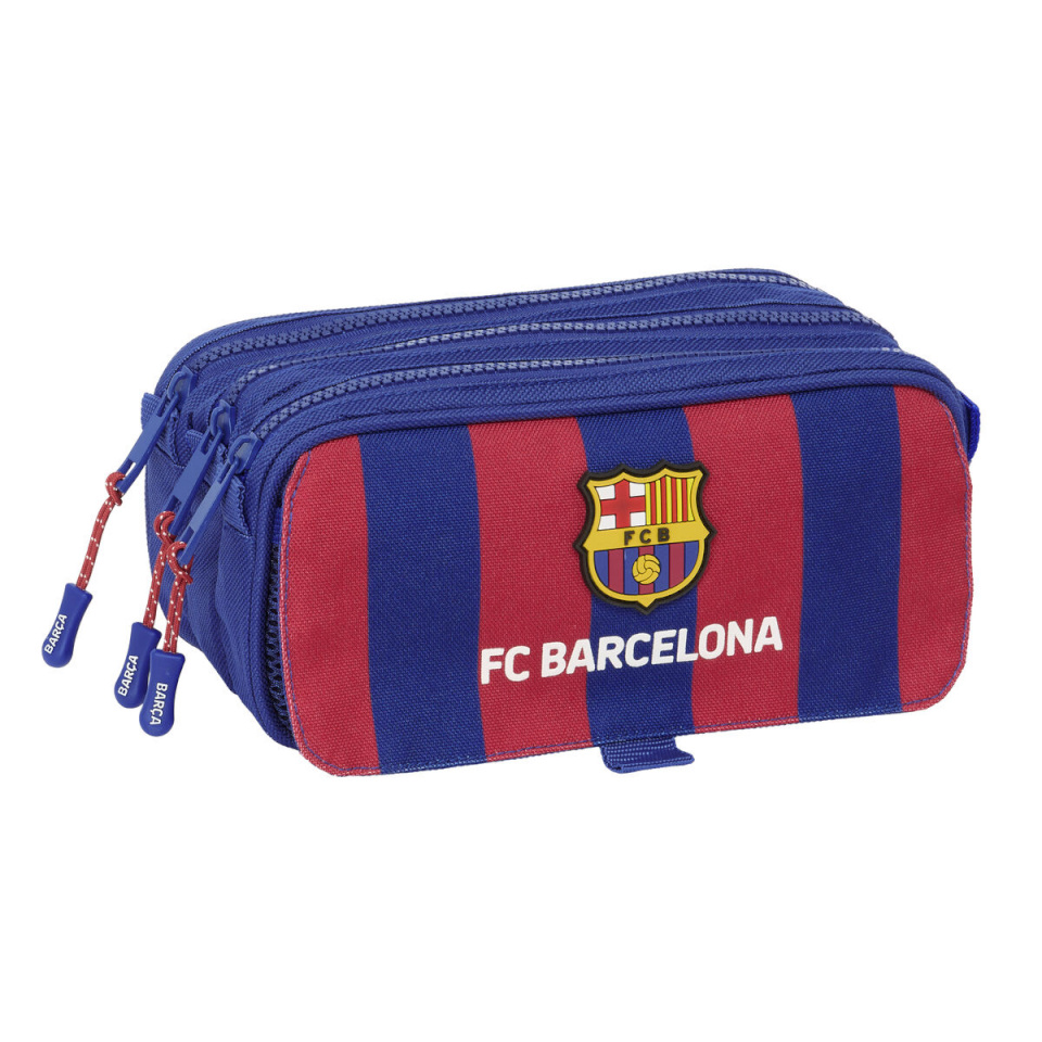 F.C. Barcelona kolme sahtliga pinal 24/25 kastanpruun meresinine 21.5x10x8cm