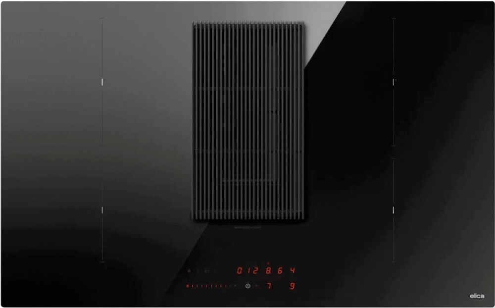 Elica õhupuhastiga integreeritav pliidiplaat NIKOLATESLA PRIME S+ BL/A/83 Hob and Hood (2in1), must