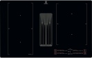 Electrolux induktsioonpliidiplaat koos õhupuhastiga HHOB860FMC Induction Hob with Extractor Hood, must