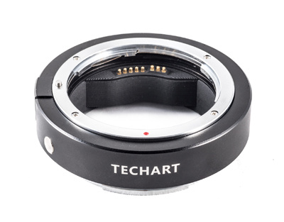 TechartPro EF-FG01 adapter Canon EF-ist Fujifilm GFX autofookusele